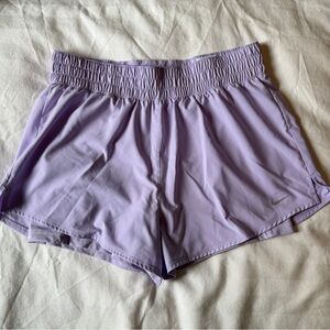 Nike Women's Light Purple Athletic Shorts